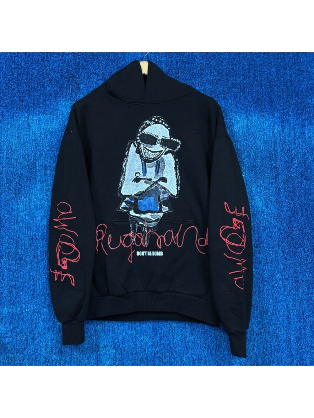 ASAP Rocky x AWGE Don’t Be Dumb Graphic Hoodie Size M